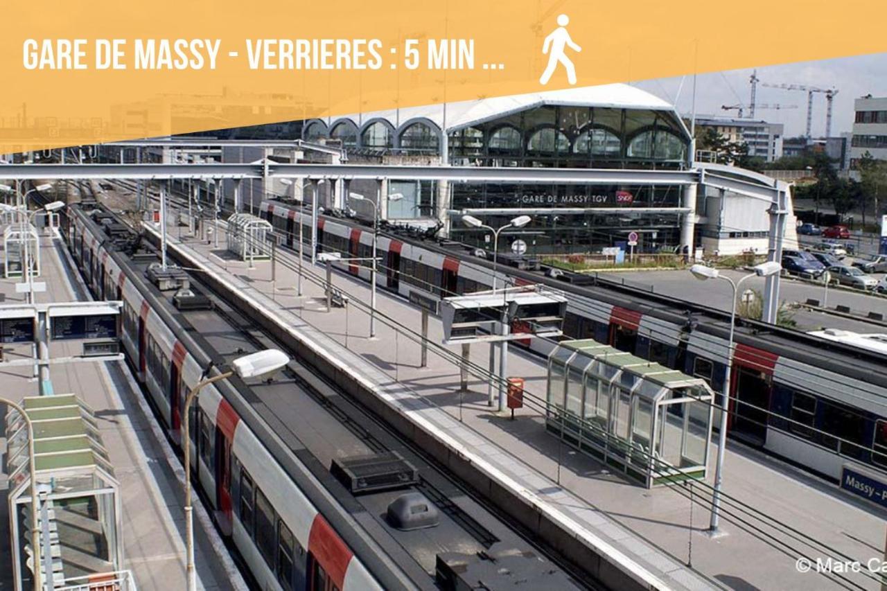 Cozy Appart' 2 Centre Ville Proche Gare Massy - Cozy Houses المظهر الخارجي الصورة