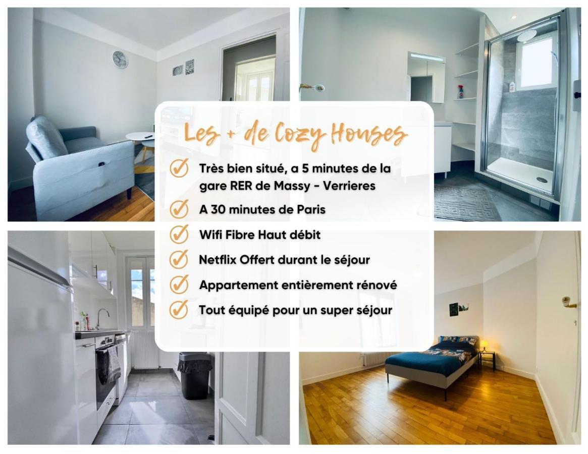 Cozy Appart' 2 Centre Ville Proche Gare Massy - Cozy Houses المظهر الخارجي الصورة